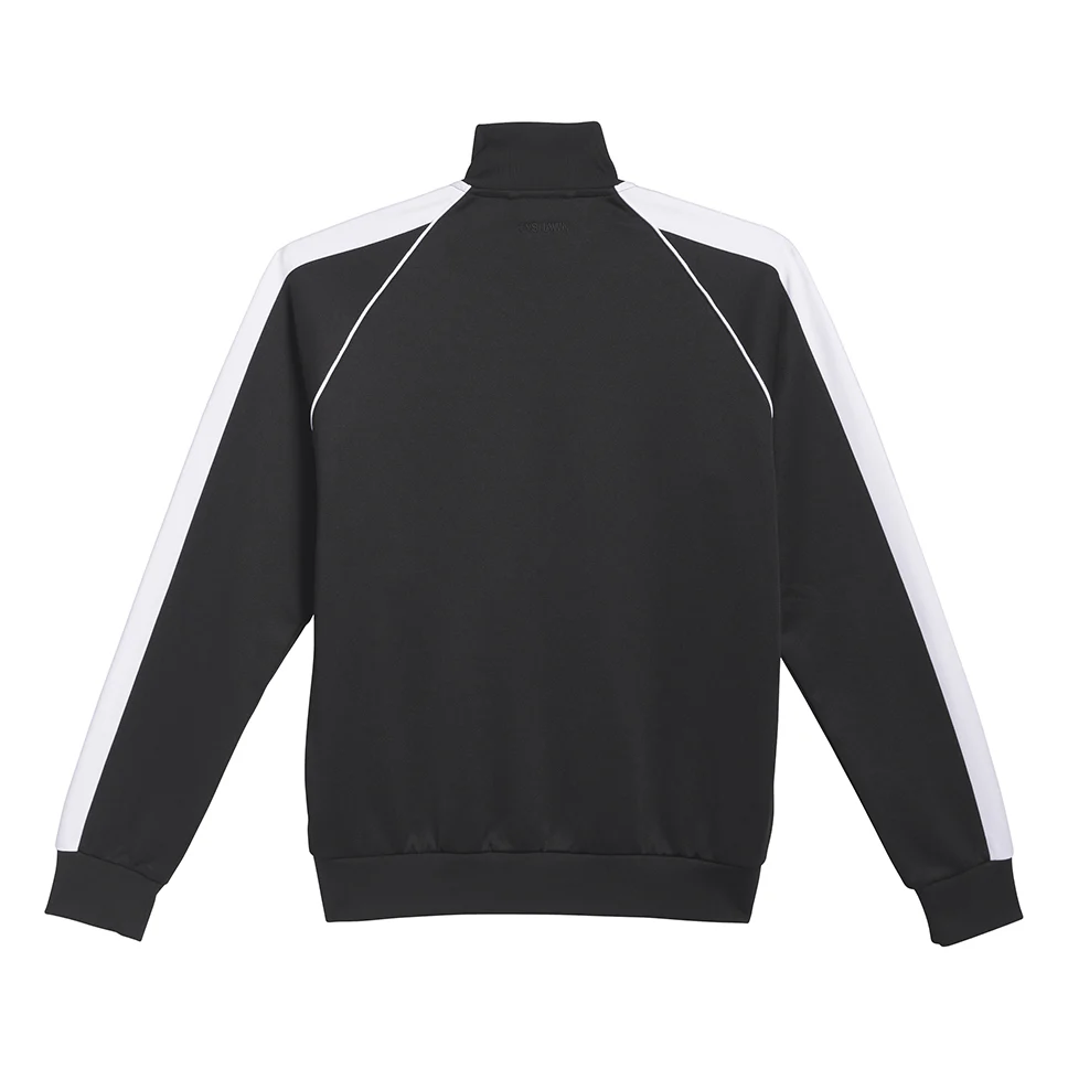 Adidas Black White Grey Tyshawn Track Jacket - Image 2