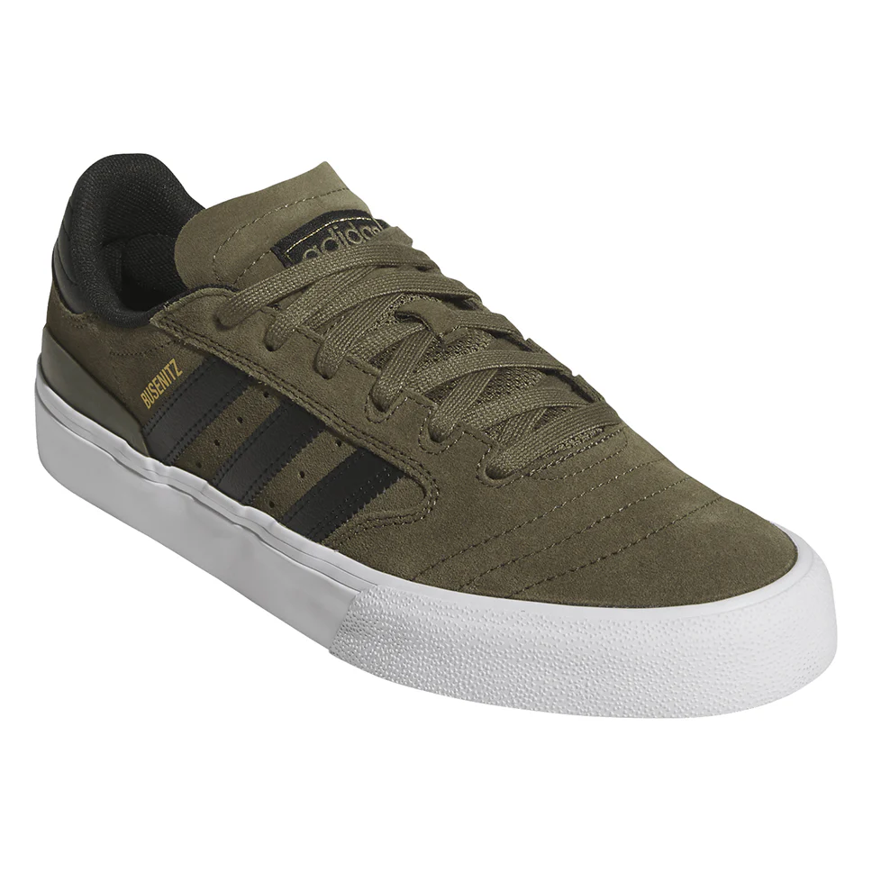 Adidas Busenitz Vulc II Olive Shoes - Image 4