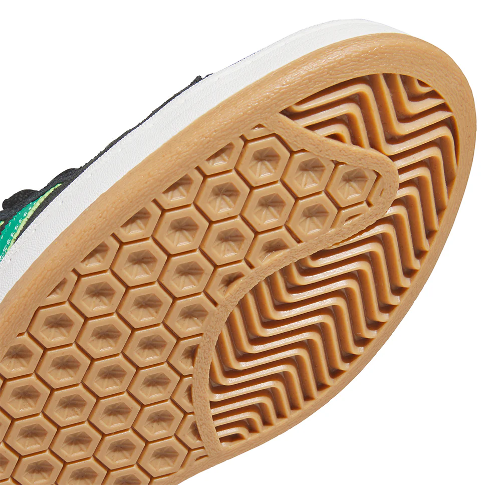 Adidas Campus 90s ADV Core Black Court Green Shoes - Image 4