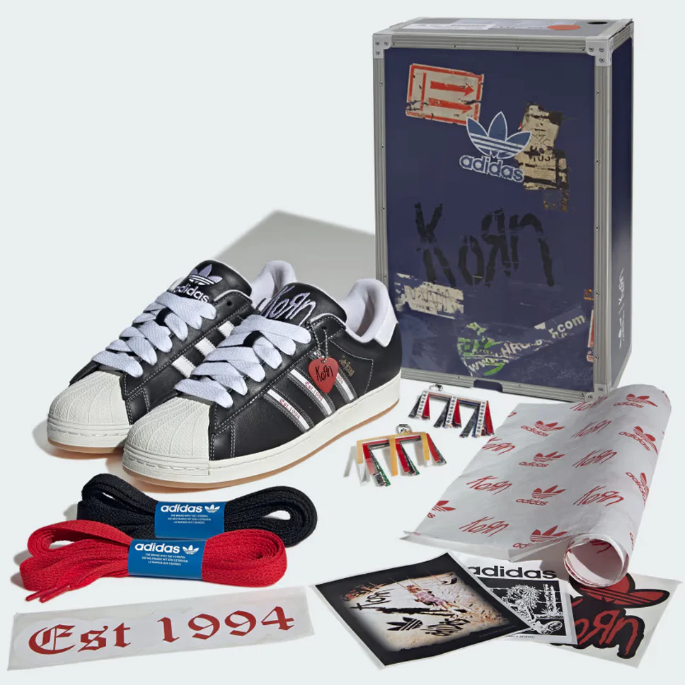 adidas Korn Superstar Shoes - Image 8