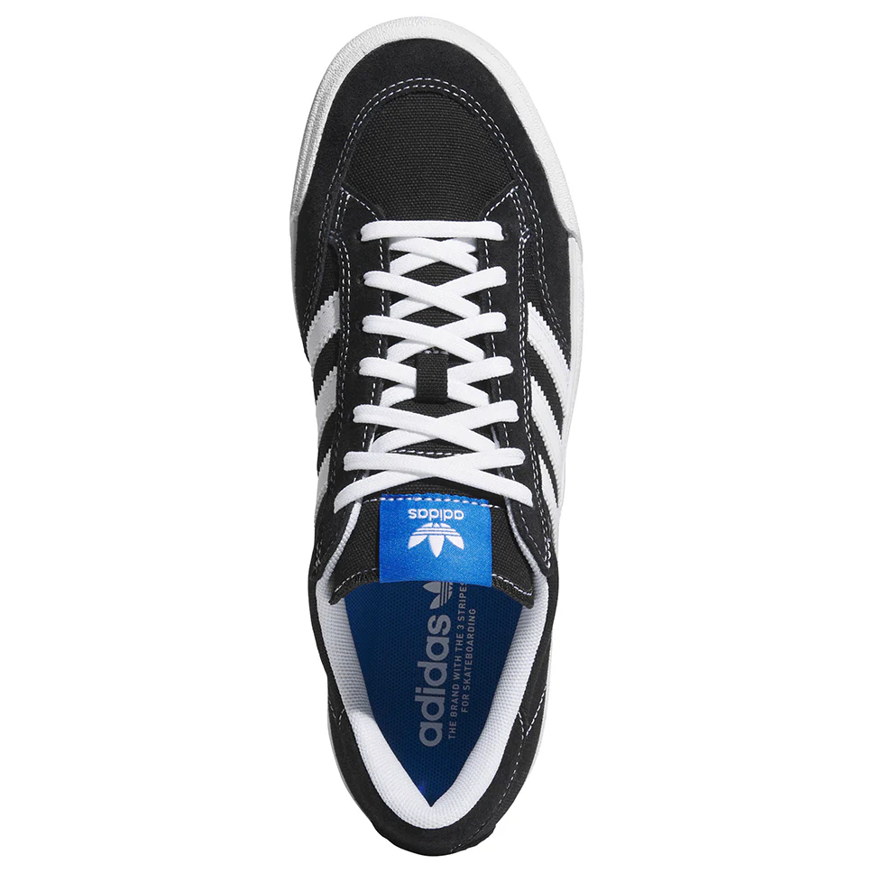 Adidas Nora Core Black Bluebird Shoes - Image 2