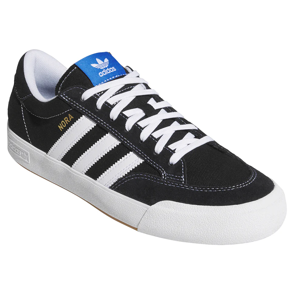 Adidas Nora Core Black Bluebird Shoes - Image 4