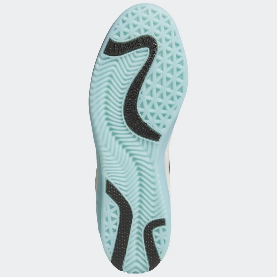 Adidas Puig Crystal White/ Light Aqua Shoes - Image 2