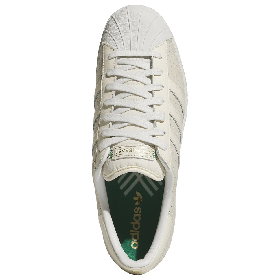 Adidas Superstar ADV x Arrow And Beast Wonder White Shoes - Image 2