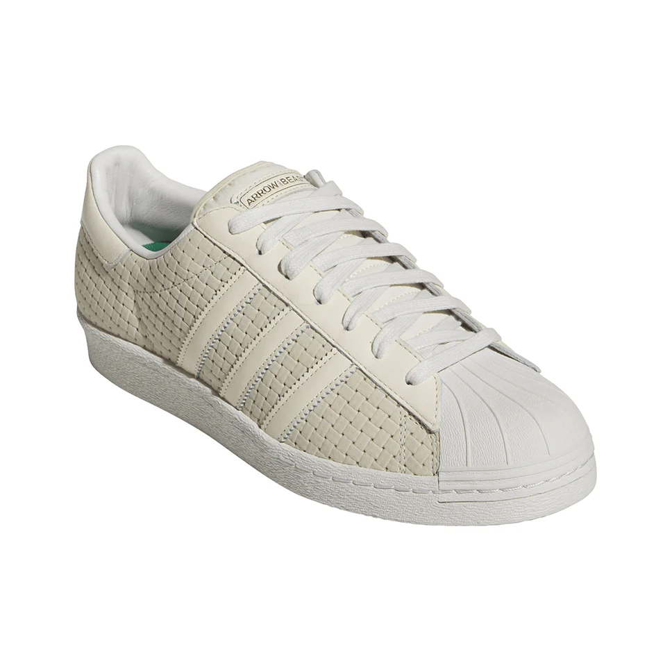 Adidas Superstar ADV x Arrow And Beast Wonder White Shoes - Image 4