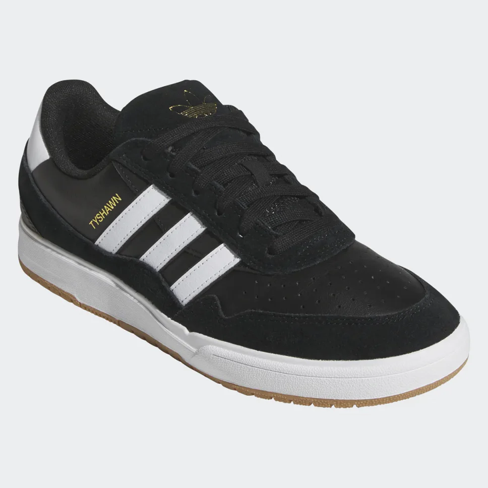 Adidas Tyshawn II Core Black Cloud White Shoes - Image 4