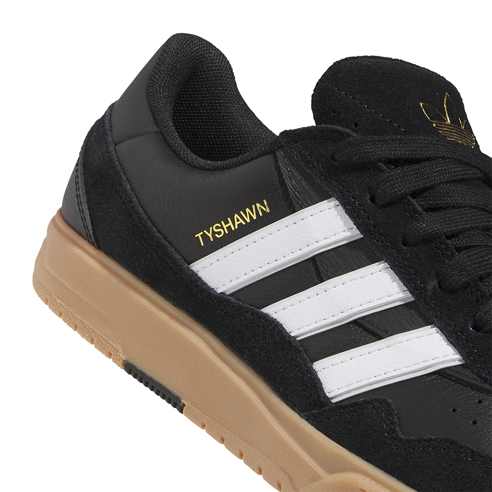 Adidas Tyshawn II Core Black Gum Shoes - Image 6