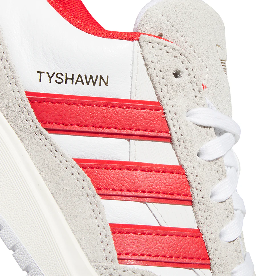 Adidas Tyshawn II Footwear White Better Scarlet Shoes - Image 6