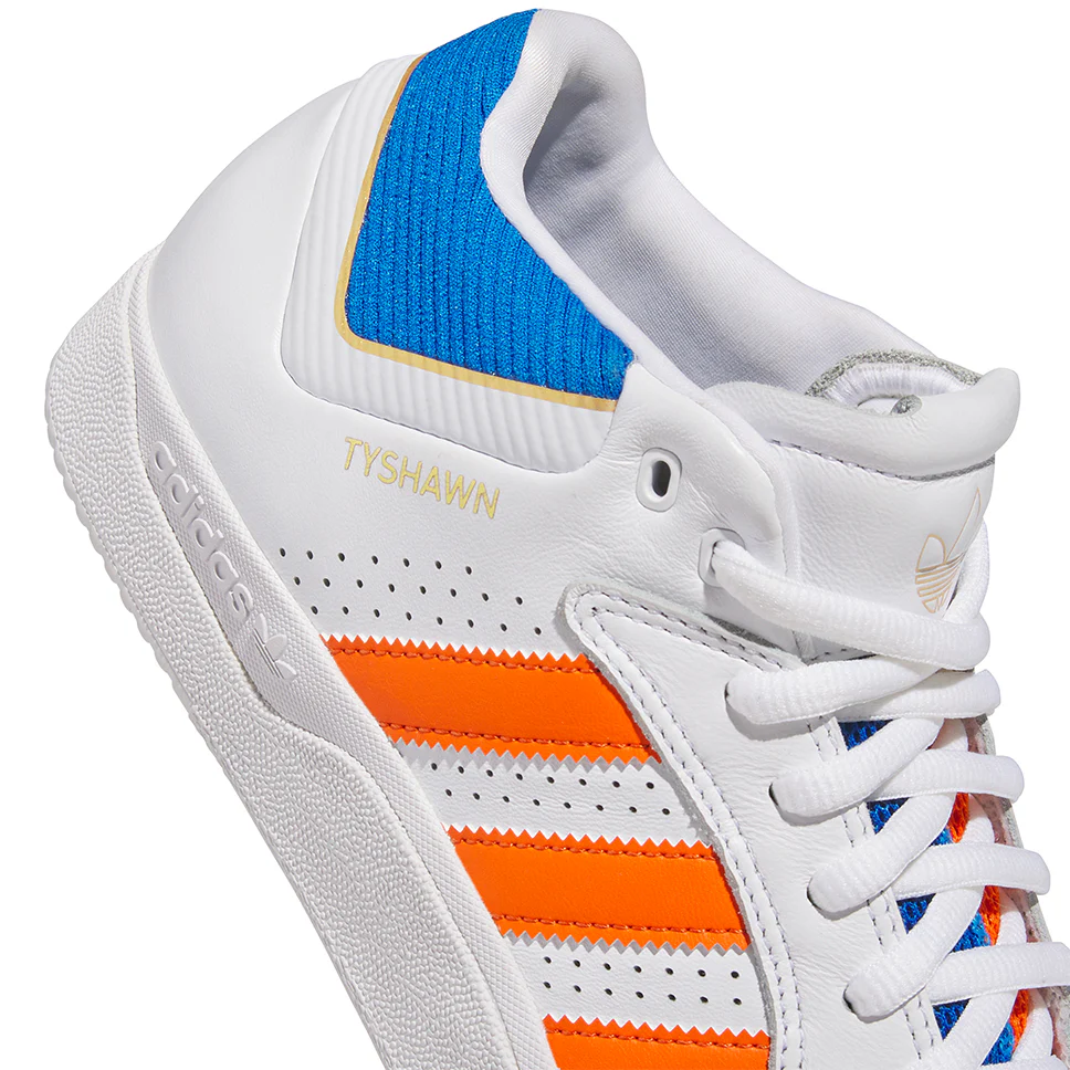 Adidas Tyshawn Orange Blue Bird Shoes - Image 6