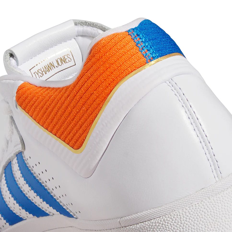 Adidas Tyshawn Orange Blue Bird Shoes - Image 7