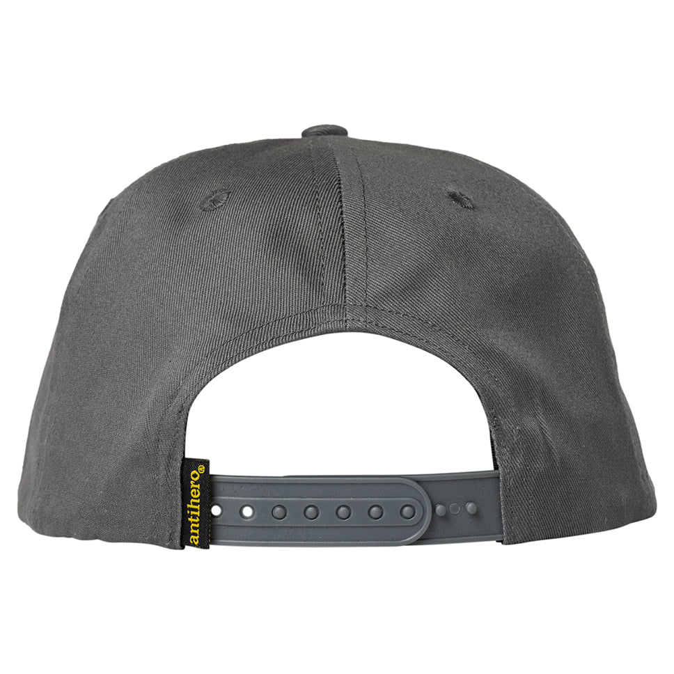 Anti-Hero Lil Pigeon Charcoal Snap-Back Hat - Image 2