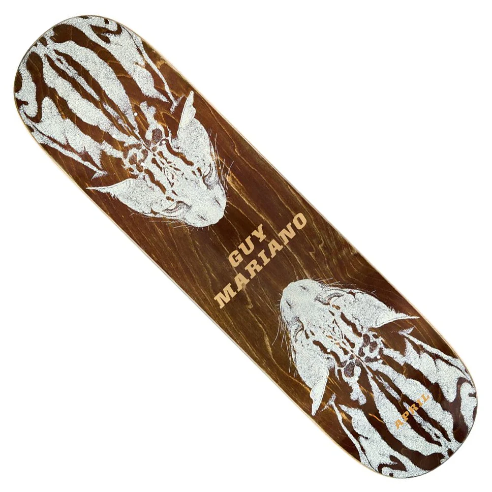April Skateboards Guy Mariano Twin Cheetah Deck