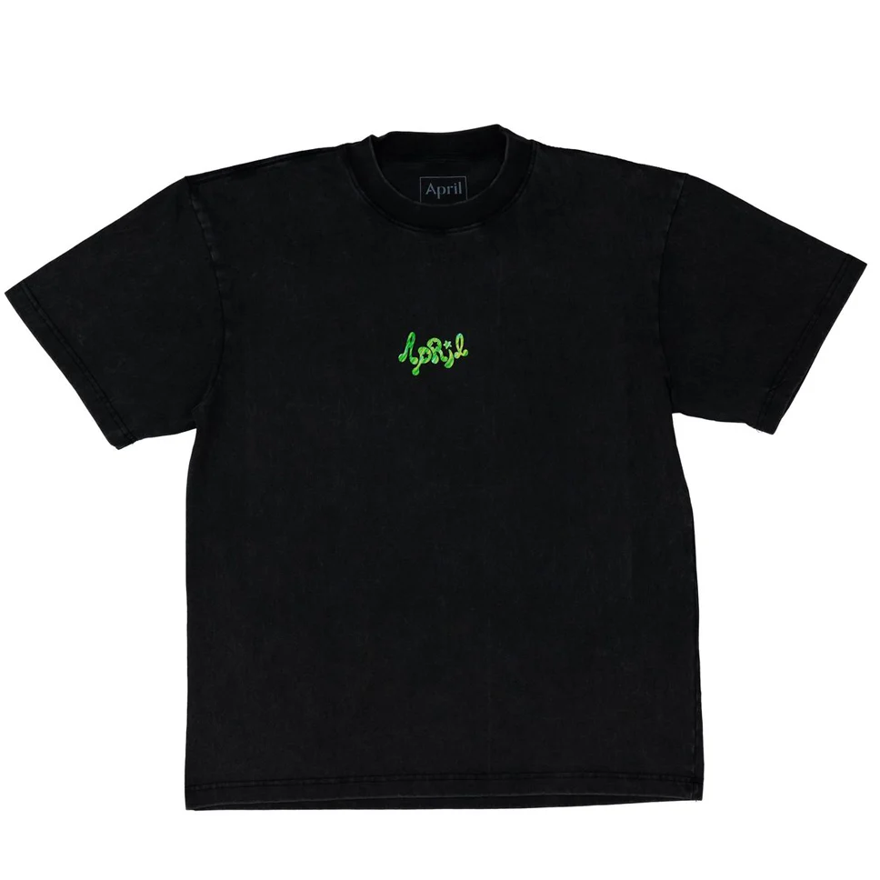 April Skateboards Mushroom by Ema Gaspar T Shirt - Image 2