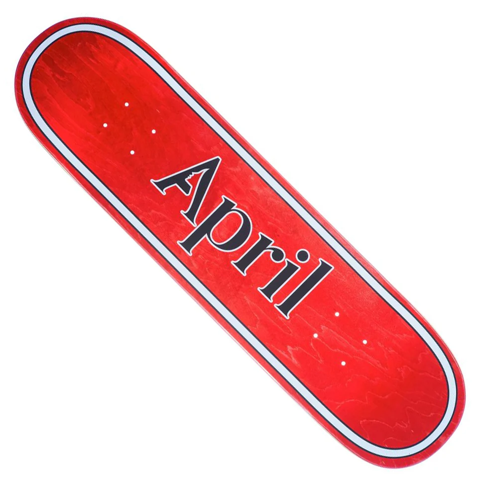 April Skateboards OG Logo Deck - Image 3