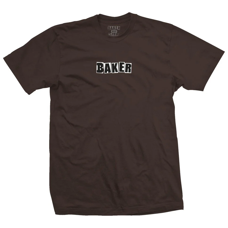 Baker Brand Logo Brown T Shirt