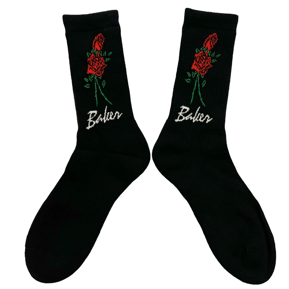 Baker Roses Crew Socks