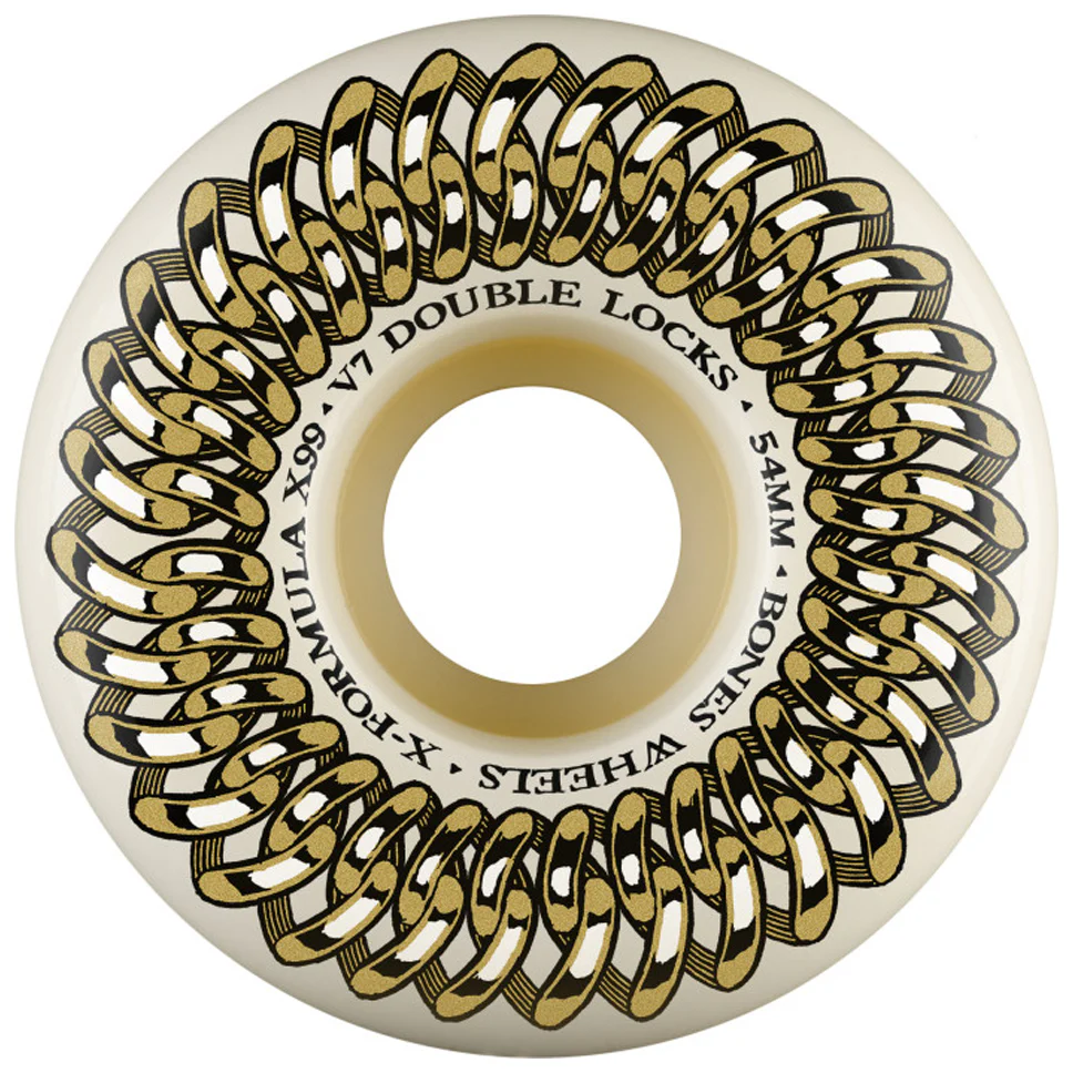 Bones Wheels Double Lock X-Formula V7 99A Wheels