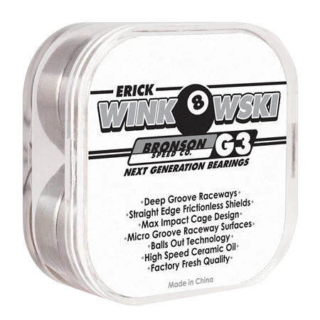 Bronson Speed Co. Erick Winkowski Pro G3 Bearings - Image 2