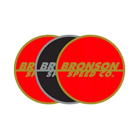 Bronson Speed Co. Spot Logo Flash Sticker