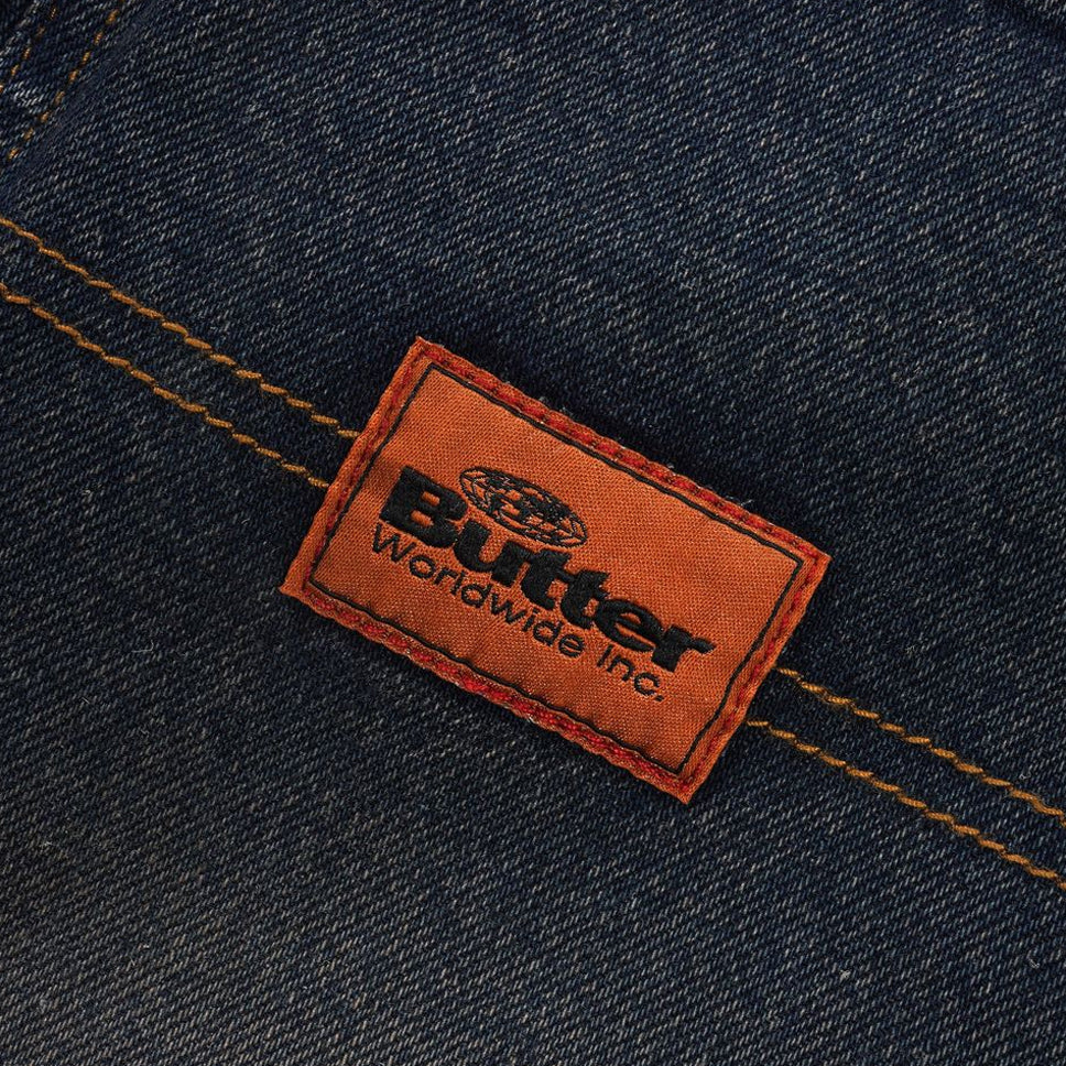 Butter Goods Santosuosso Denim Dark Navy Tint Pants - Image 4