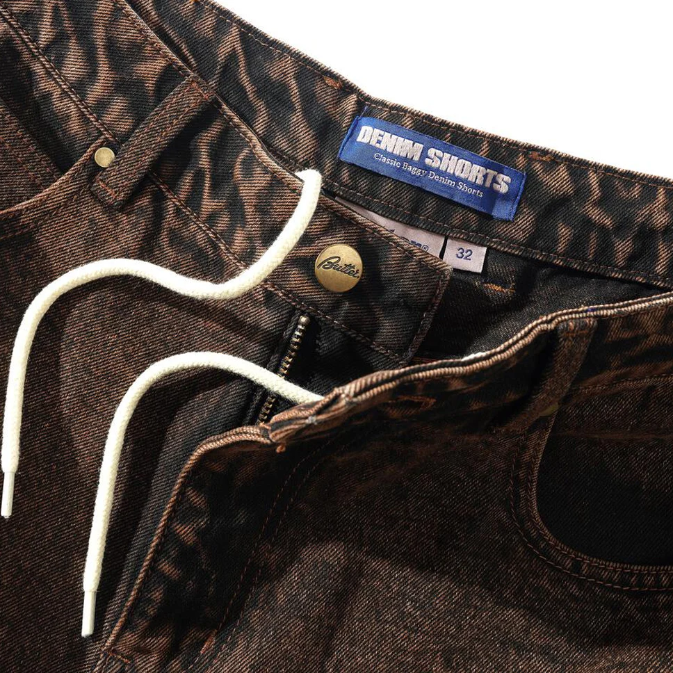 Butter Goods Spider Denim Shorts - Image 3