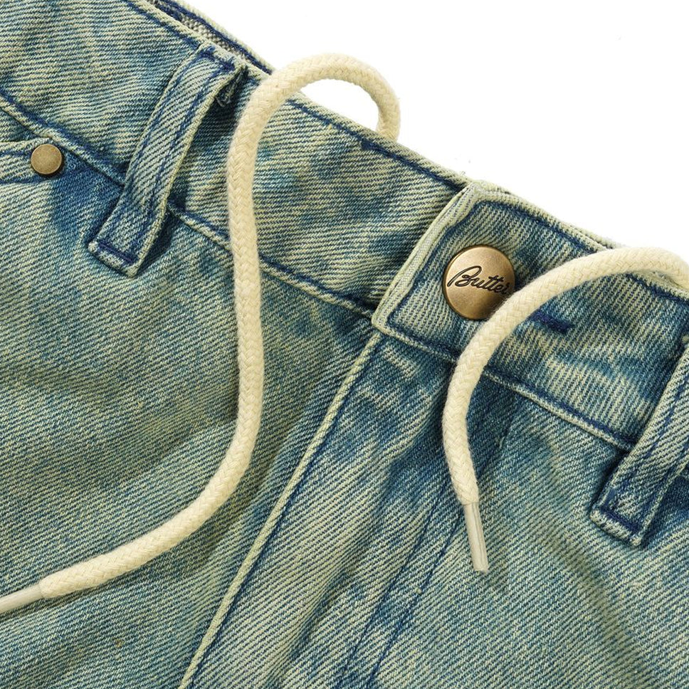 Butter Goods Trim Denim Jeans - Image 3