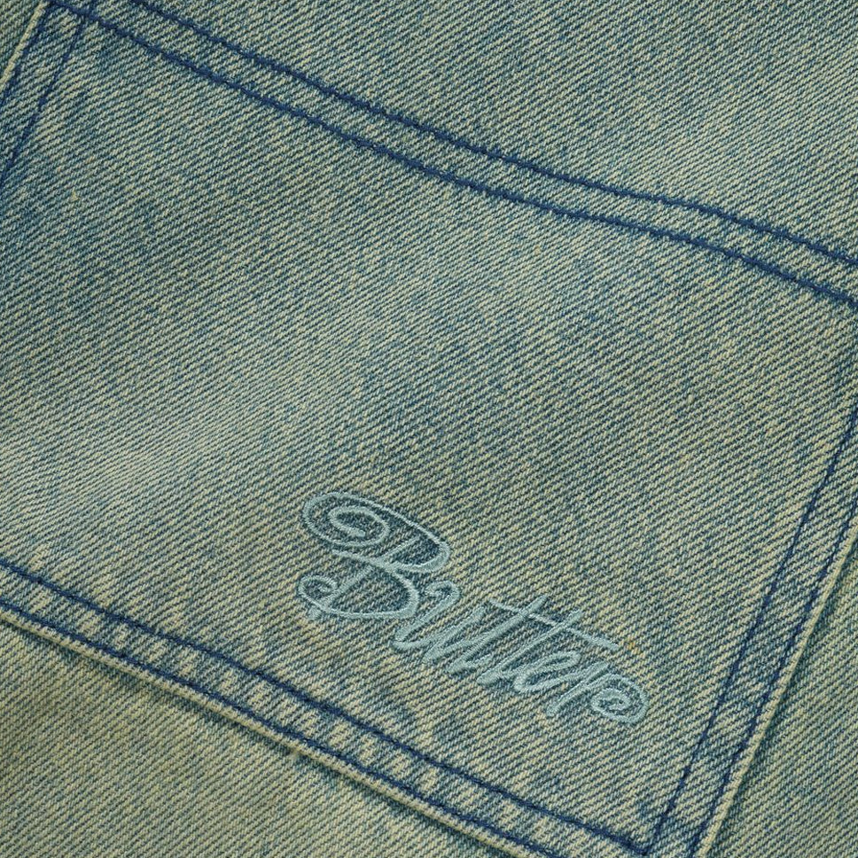 Butter Goods Trim Denim Jeans - Image 4