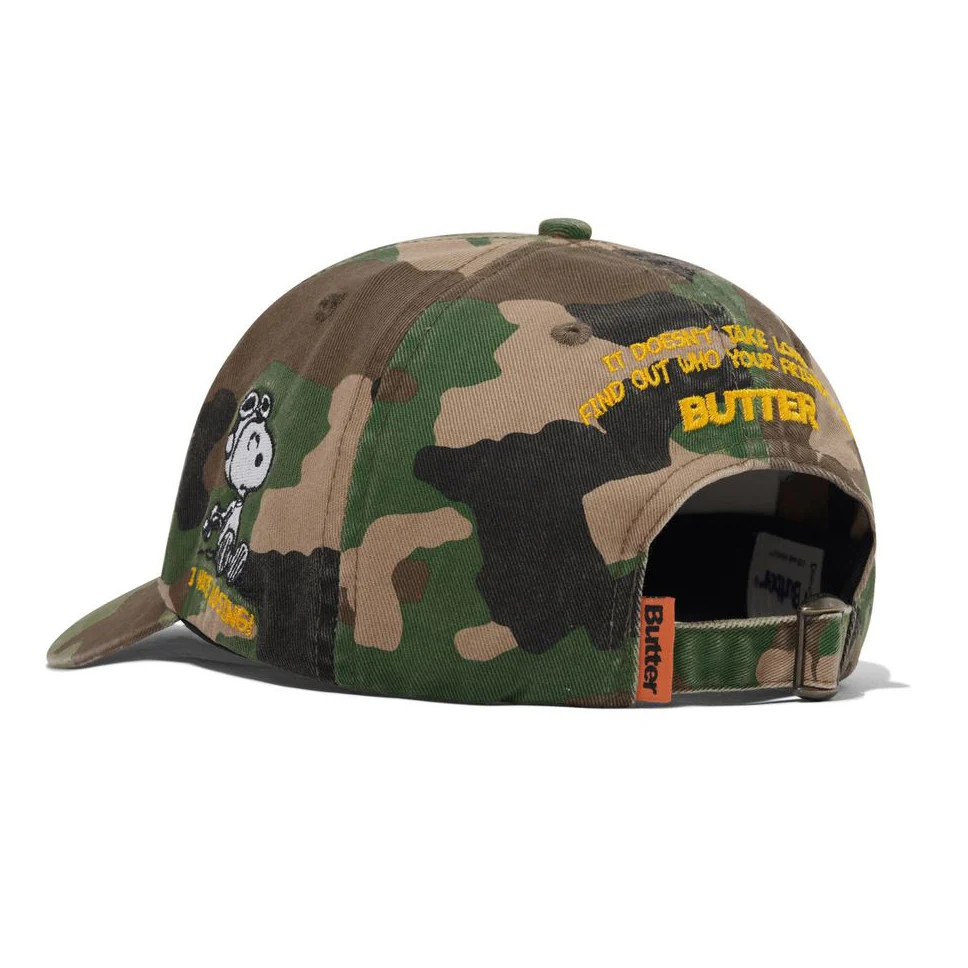 Butter Goods x Peanuts Rats 6-Panel Hat - Image 2