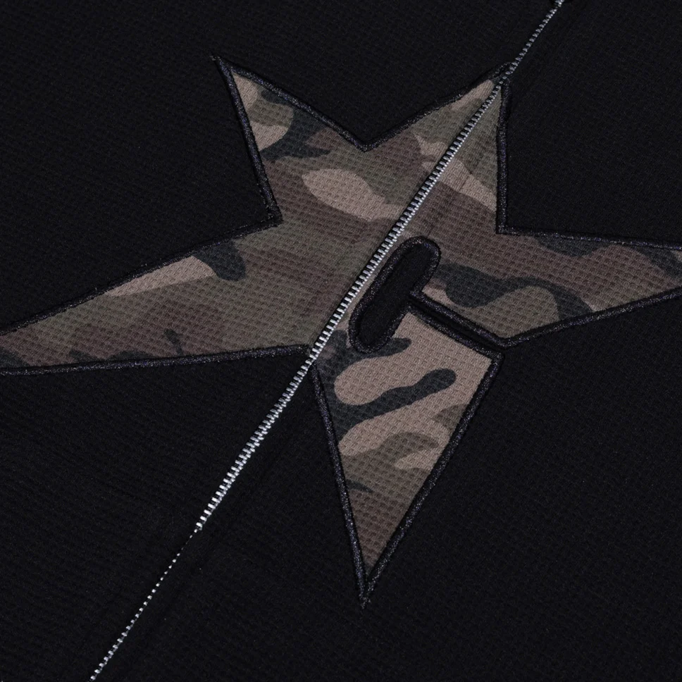 Carpet Company C-Star Thermal Zip-Up Sweater - Image 2