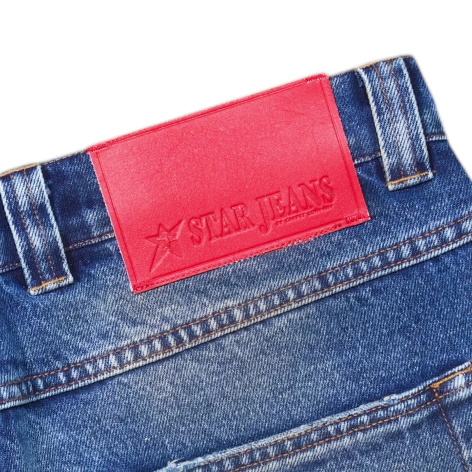 Carpet Company C Star Washed Blue Jeans - Image 5