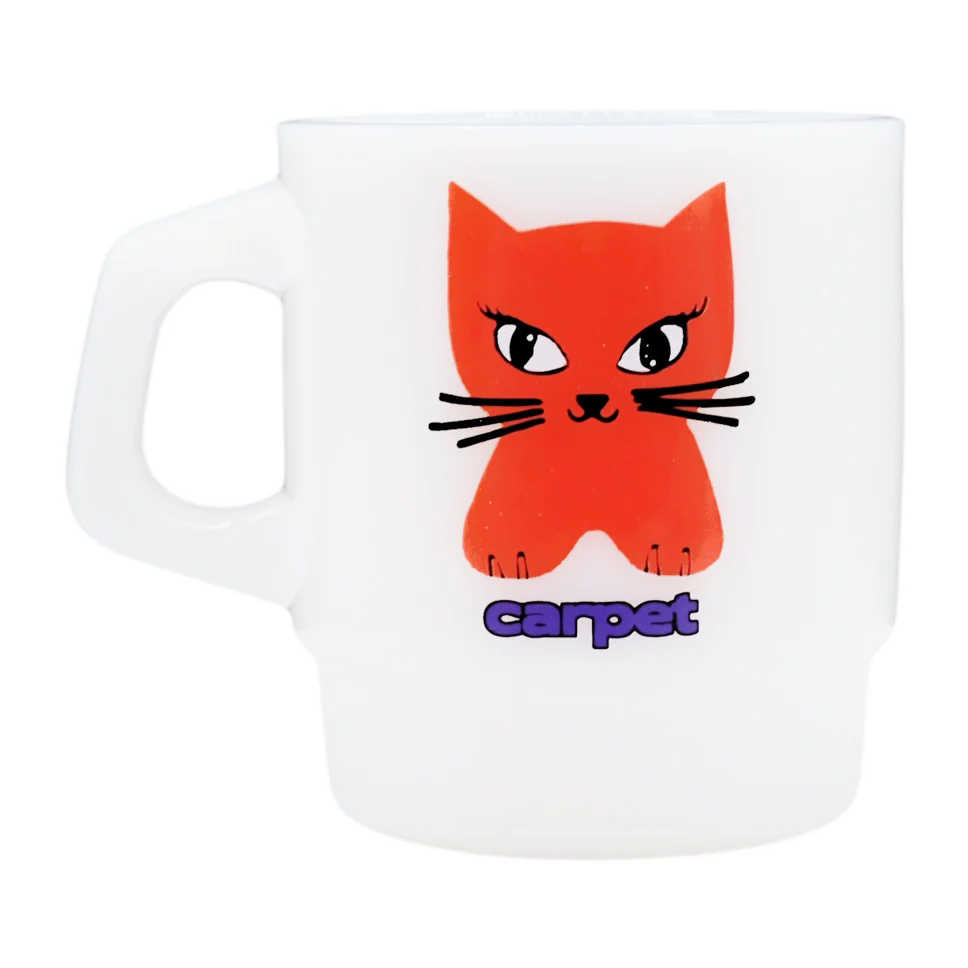 Carpet Company Milk Glass Mug - Image 4