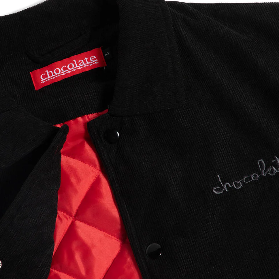 Chocolate Corduroy Coaches Jacket - Image 2