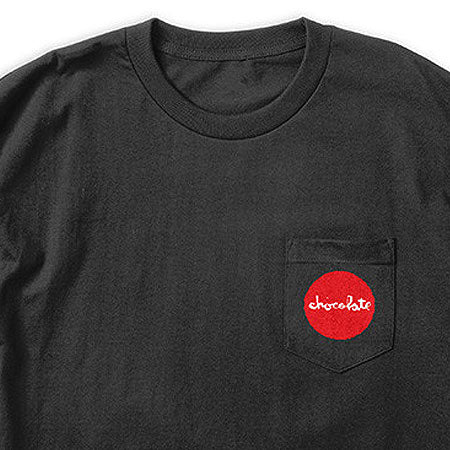 Chocolate Red Dot Pocket T Shirt - Image 2