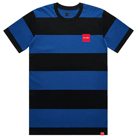 Chocolate Red Square Striped T Shirt