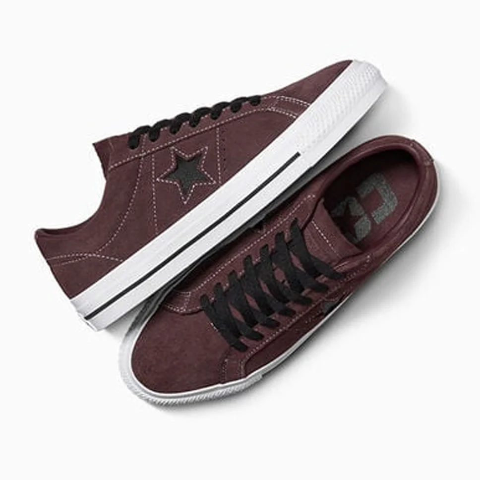 Converse One Star Pro Rugged Brown Shoes - Image 6