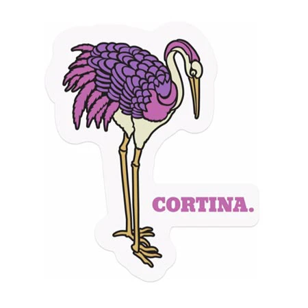 Cortina Crane Sticker - Image 2