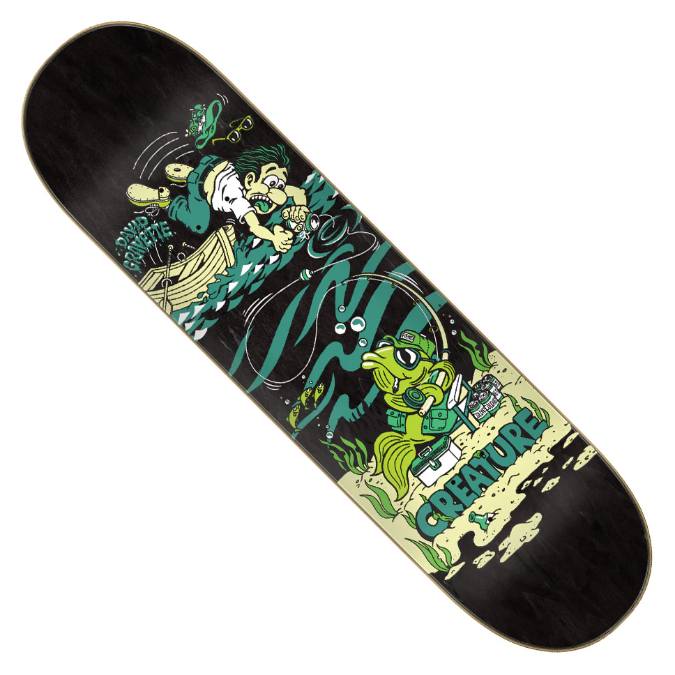Creature Skateboards David Gravette Big Game Pro Deck