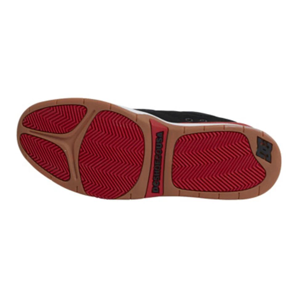 DC Shoe Co. Ascend Black Red Shoes - Image 3