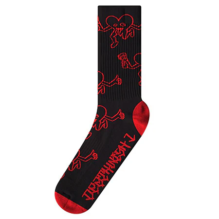 Deathwish Molotov Crew Socks