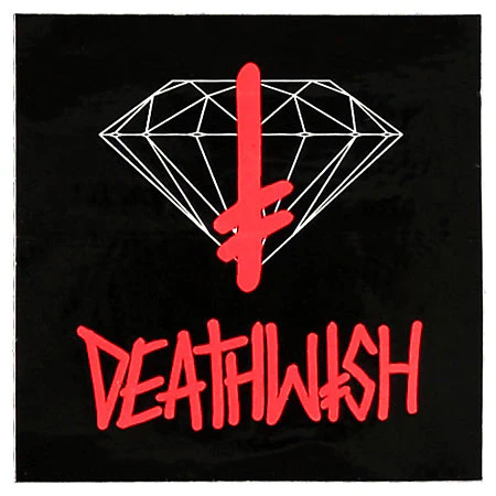 Diamond Diamond x Deathwish Sign Sticker