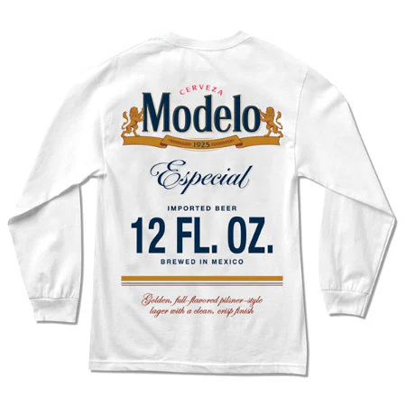 Diamond Diamond x Modelo 12 Fl. Oz Long Sleeve T Shirt - Image 2