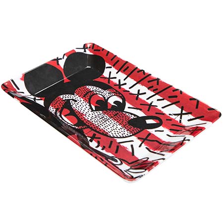Diamond Disney Mickey Mouse x Keith Haring Red Stripes Key Tray - Image 2