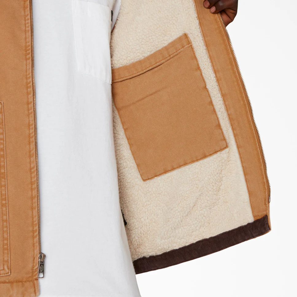 Dickies Duck High Pile Sherpa Lined Vest - Image 2