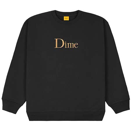 Dime Big Logo Crew-Neck Sweater