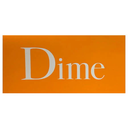 Dime Classic Logo Sticker - Image 2
