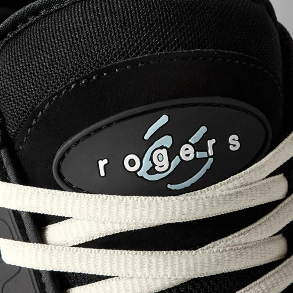 eS Footwear TJ Rogers Black Blue Shoes - Image 6