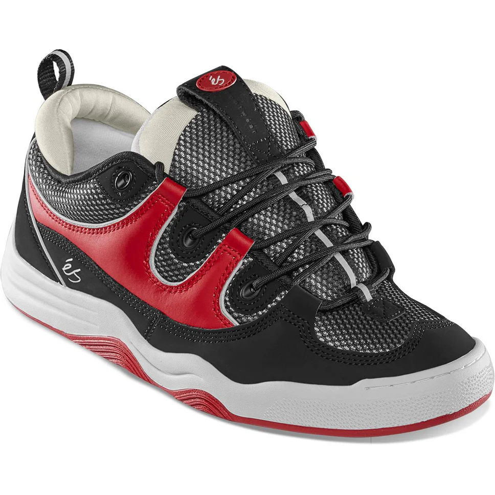 eS Footwear Two Nine 8 Black Red Shoes - Image 2