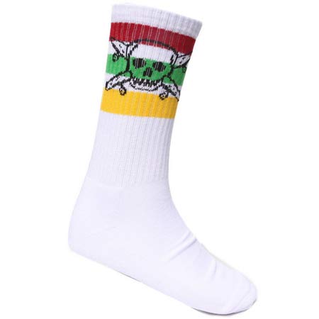 Fourstar Pirate Stripe Crew Socks - Image 2