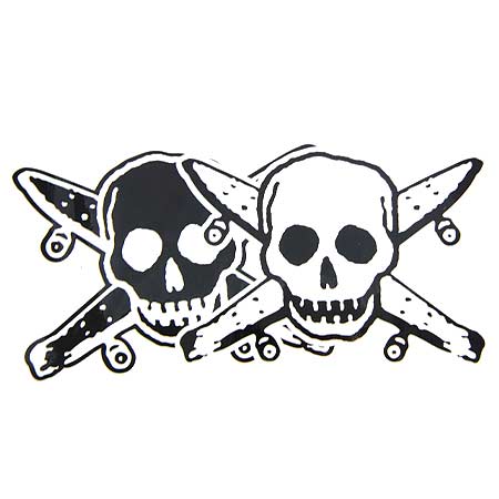 Fourstar Street Pirate Sticker - Image 2