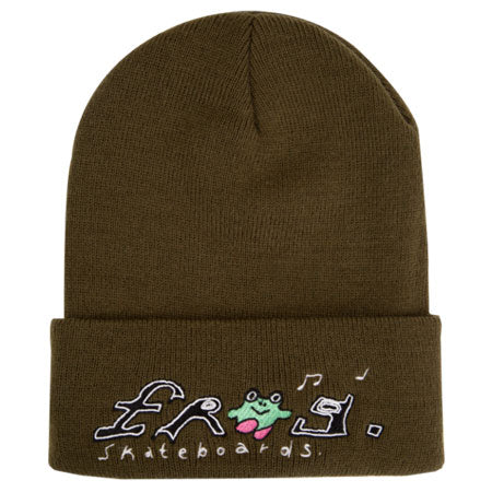 Frog Skateboards Happy Dirty Beanie